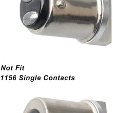 NTHREEAUTO 1157 Front Rear LED Turn Signals, 2Inch Bullet Rear Brake Light with Smoked Lens Cover Compatible with Harley Sportster Street Glide Road King Softail Driving Lights 2020