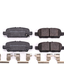 Power Stop 17-1393, Z17 Rear Ceramic Brake Pads with Hardware