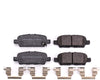 Power Stop 17-1393, Z17 Rear Ceramic Brake Pads with Hardware