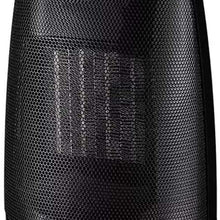 Zyyqt Fan Heaters, Ceramic Shaking Head Heater with 900W/1800W Power Setting Tip-Over and Over-Heat Protection,Home with Thermostat Carrying Handle