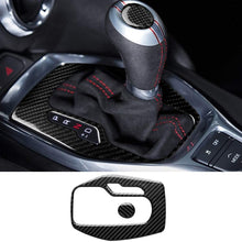 for Camaro Real Carbon Fiber Gear Shift Cover Trim for Chevrolet Camaro 2017-2020 Accessories 2pcs