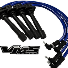 VMS RACING 93-97 10.2mm High Performance Engine SPARK PLUG IGNITION WIRES Wire Set in BLUE Compatible with TOYOTA COROLLA 93 94 95 96 97 1993 1994 1995 1996 1997