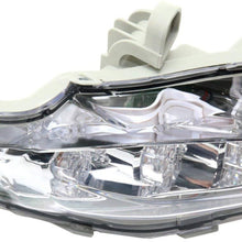 Driving Light Compatible For 2017-2018 Toyota Corolla Left Driver and Right Passenger With bulb(s)