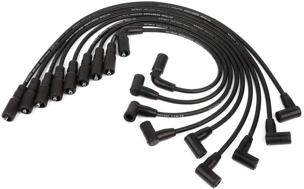 SCITOO Ignition Wire Sets New 21cm 9718Q Fits for Cadillac Chevy GMC 1996-2002