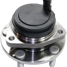 Wheel Hub and Bearing compatible with 2008-2009 Pontiac G8 Front Left or Right RWD With ABS Sensor Wheel Studs