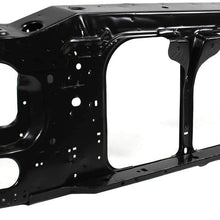 Radiator Support Assembly Compatible with 1998-2011 Ford Ranger Black Steel