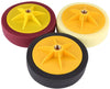 Terisass 3 Pcs Car Cleaning Pads Round Shape Auto Polisher Buffer Pads Kit 6 Inch 15cm Sponge Polishing Pad Universal Polishing Buffing Waxing Pad Kit with M14 Drill Adapter(Black + Yellow + Wine Red)