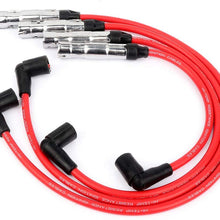 TUPARTS Pack of 4 Ignition Wire Sets Compatible with Volkswagen Beetle/Bora/Golf/Golf City/GTI/Jetta/Jetta City 2001-2010