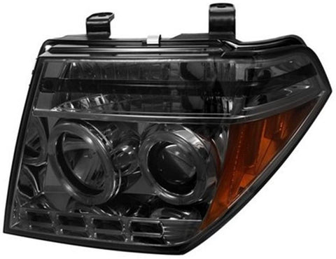 Spyder Auto PRO-YD-NF05-HL-BK Nissan Frontier/Pathfinder Black Halogen LED Projector Headlight