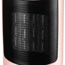 Zyyqt Desktop Heater，1500W Household Ceramic Electric Space Heater with Thermostat and Safety Protection, PTC Ceramic Heater, 3 Modes (Color : Pink, Size : B)