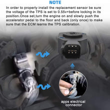 Throttle Position Sensor TPS APPS Replacement for 1998-2004 Dodge Ram 2500 3500 Diesel 5.9L Cummins Engine Replaces # 53031575 53031576