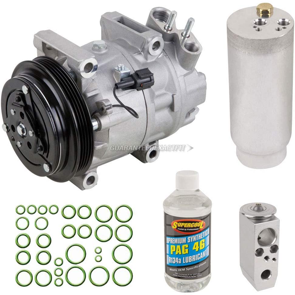 For Infiniti Qx4 Nissan Pathfinder 2001 2002 AC Compressor w/A/C Repair Kit - BuyAutoParts 60-80240RK New