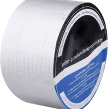 Butyl Waterproof Tape - 2in X 16.4ft - Leak Proof Long Lasting Watertight Rubber Putty Butyl Tape for RV Repair, Window, Silicone, and Boat Sealing and Rubber Roof Patching