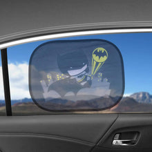 (2 Pack) Cute Chibi Batman Side Car Window Sun Shade - 17"x13" Licensed DC Comics Superhero Cling Sunshade for Glare-UV Ray Protection for You and Your Child Baby–Universal Fit for Car Sedan Truck SUV