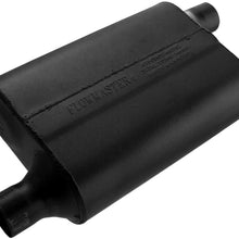 Flowmaster 942043 40 Delta Flow Muffler - 2.00 Offset IN / 2.00 Offset OUT - Aggressive Sound