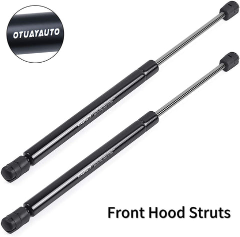 OTUAYAUTO Front Hood Struts - Replacement for 2011-2014 Hyundai Sonata (Excluding Hybrid) Hood Lift Support Shock, OEM # 6489 SG367017 81161-3Q000 (pack of 2)