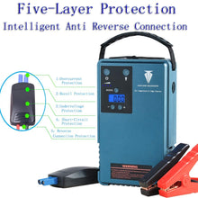Jump Starter with air Compressor & Mobile Power Support Automatic Cordless Tire Inflator Portable Air Compressor, Easy to Read Digital Pressure Gauge, 10200MA Capacity 500A Peak Current car Battery