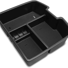 Replacement for 07-14 Chevy Tahoe Silverado/GMC Yukon Sierra Center Console Storage Box Armrest Organizer Tray