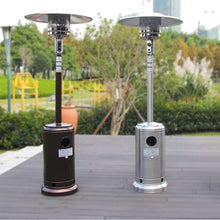 OCYE Outdoor Heater, Stainless Steel Floor-Standing Liquid Propane Terrace Heater, Easy to Move, with flameout, Dumping and hypoxia Protection, Used in Commercial, Outdoor, Garden