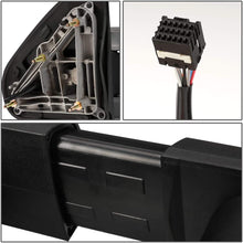 Replacement for Silverado/Sierra Powered Heated Smoke Signal Chrome Towing+Corner Blind Spot Mirror