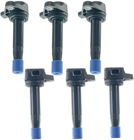 Set of 6 Ignition Coil Pack for Acura RL TL TSX Honda Accord Odyssey