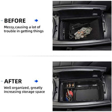 JoyTutus Center Console Organizer Tray Armrest Secondary Storage Box Center Console Insert for Mercedes Benz C GLC Class GLC260 GLC300 GLC200 W205 C180 C200 C260 C300 2015 2016 2017 2018 2019