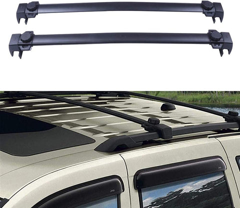 ECCPP Roof Rack Cross Bar Fit for Jeep Patriot 2007-2015,Aluminum Roof Rack Cross Bars Luggage Cargo Carrier Rails