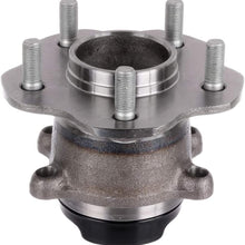 Fastspace 512534 Wheel Hub Bearing Set 5 Lugs with ABS Sensor 2PC 2017-2019 for Nissan Qashqai Hub Assembly Rear Kit 2014-2019 for Nissan Rogue