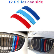 for 1 Serie E81 E82 E87 E88 2004-2011 M Colour Front Grille Grill Cover Insert Trim Clips (12 Grilles Sharp Angle)