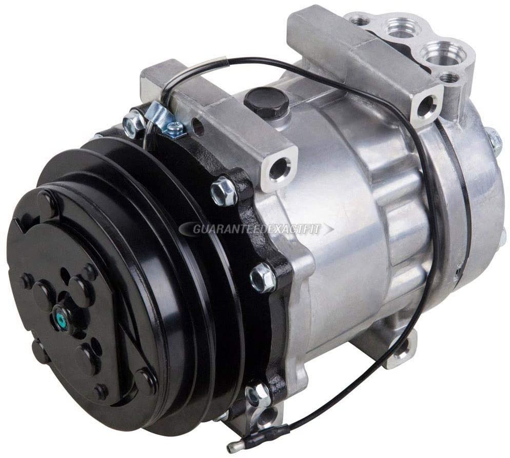 AC Compressor & A/C Clutch For Mazda B2000 B2200 B2600 RX-7 FC Replaces Sanden SD708 7229 - BuyAutoParts 60-01143NA New