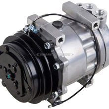 AC Compressor & A/C Clutch For Mazda B2000 B2200 B2600 RX-7 FC Replaces Sanden SD708 7229 - BuyAutoParts 60-01143NA New