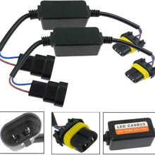 2X 9005 9006 LED Headlight Canbus Error Anti Flicker Resistor Canceller Decoder