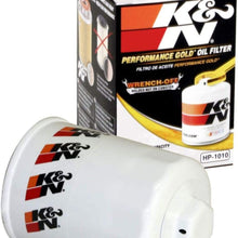 K&N Premium Oil Filter: Protects your Engine: Compatible with Select BUICK/CADILLAC/CHEVROLET/FORD Vehicle Models (See Product Description for Full List of Compatible Vehicles), HP-2011
