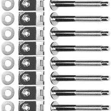 A ABIGAIL Truck Bed Mounting Bolt Nut Hardware Kit Fits 1999-2016 Ford F250 F350 Super Duty Truck Replaces # W706640S900 W706641S900 W708770S436 XC3Z9900038AA 924-311