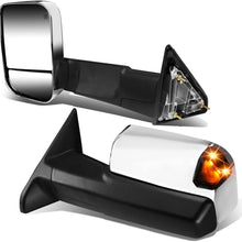 DNA Motoring TWM-013-T999-CH-SM-G3 Towing Side Mirrors Pair