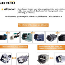 SCITOO O2 Oxygen Sensor Downstream Upstream 234-4622 13355 fit 1994-2015 Toyota Camry 2007-2012 Toyota FJ Cruiser 2005-2015 Toyota Tundra 2009-2014 Toyota Venza 2005-2016 Toyota Sequoia