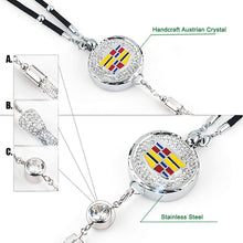VILLSION Car Smell Air Fresh Freshener Fragrance Oil Diffuser Rearview Mirror Perfume Pendant for Mercedes Benz with Gift Box