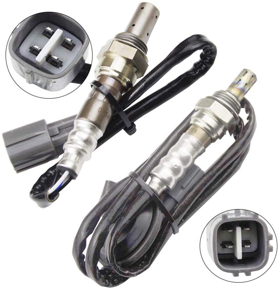 higherbro 2x Oxygen O2 Sensor 1 & 2 for 2001 2002 2003 2004 Toyota Tacoma 2.4L 2.7L Upstream + Downstream Upper Lower