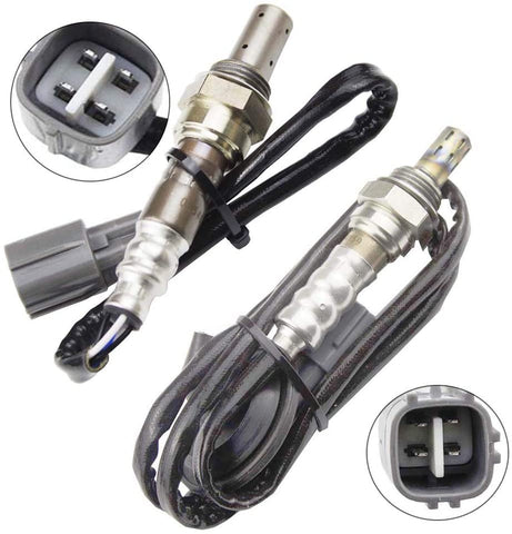 higherbro 2x Oxygen O2 Sensor 1 & 2 for 2001 2002 2003 2004 Toyota Tacoma 2.4L 2.7L Upstream + Downstream Upper Lower