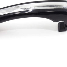 Set of 4 Exterior Door Handle Chrome/Black Front Rear Left Right For Hyundai Azera 2006 2011