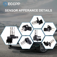 ECCPP Crankshaft Position Sensor Fit for 1998 1999 2000 2001 Dodge Caravan, 1998 1999 2000 2001 2002 Dodge Neon, 1997 1998 Eagle Talon, 1997 1998 1999 Mitsubishi Eclipse