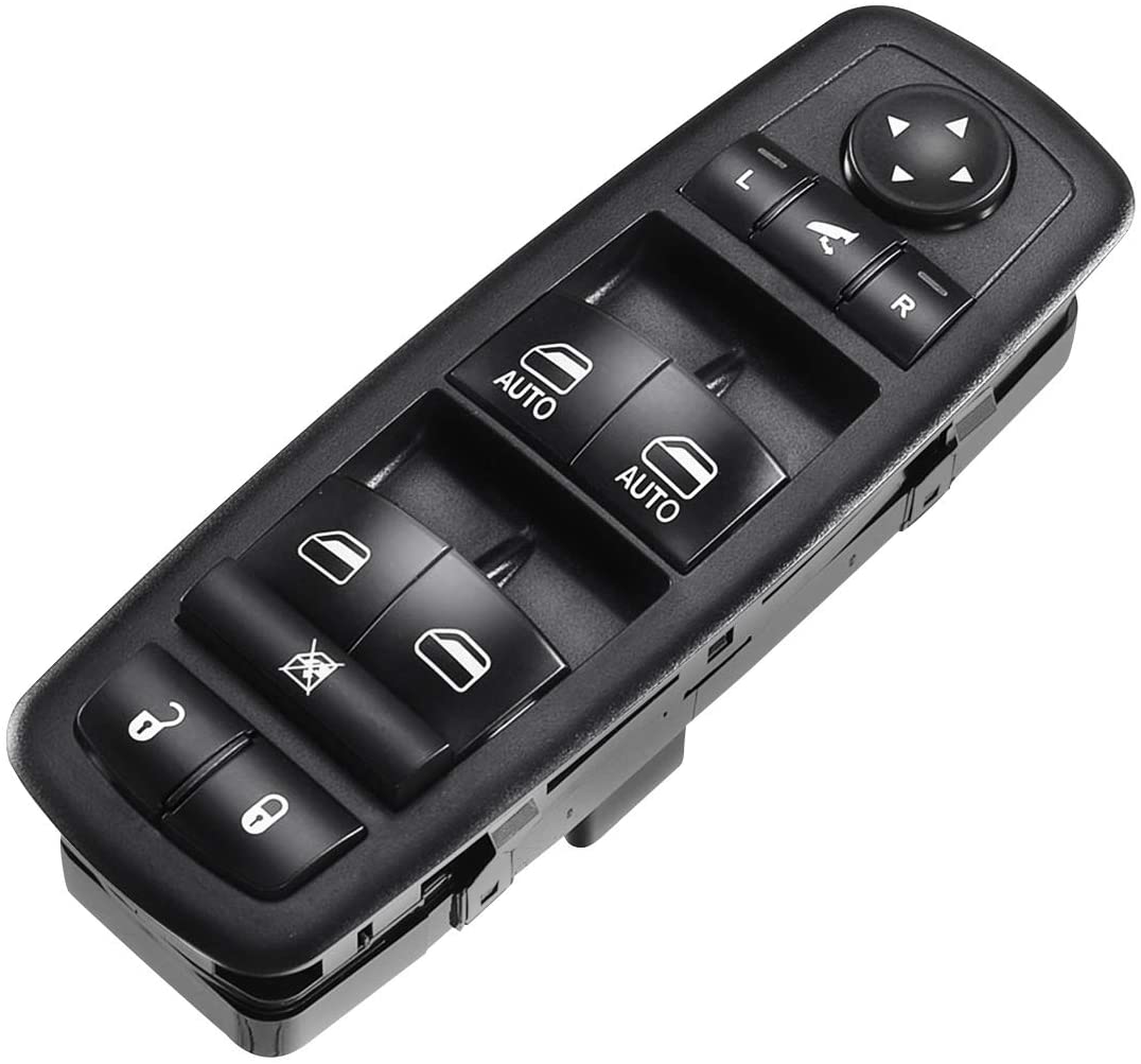 A-Premium Power Window Switch Replacement for Ram 1500 2500 3500 2013-2016 Front Driver Side