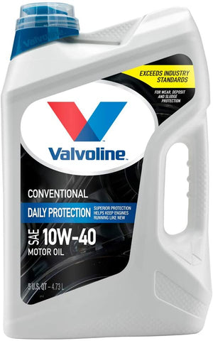 Conventional Motor Oil, 10W40, 5 Qt.