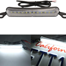 LivTee Extremely Bright License Plate Frame LED License Plate Lights Lamp, Xenon White(6000K)