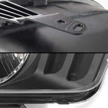 For 2005 2006 2007 2008 2009 Ford Mustang OE Direct Replacement Black Headlights Lamp Left + Right