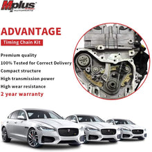 Mplus Engine Timing Chain Kit with Gasket Tensioner Fit 2006-2008 for Audi A3 2.0L | 2005-2009 for Audi A4 2.0L | 2006-2008 for Volkswagen Jetta 2.0L and More