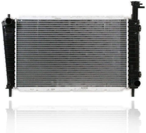 Radiator - PACIFIC BEST INC. For/Fit 93-95 Ford Taurus 3.2L (SHO-Model Only) Plastic Tank, Aluminum Core - F3DZ8005A