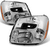 For Chevy Equinox SUV Clear Headlights Headlamps Front Lamps Replacement Left + Right Pair set