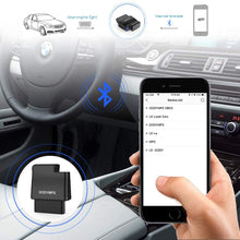 DODYMPS OBD-II Scanner and Alarm Monitor for Car Health, OBD2 Bluetooth Professional Diagnostic Scan Tool, Auto EOBD/CAN Engine Fault Code Reader for iOS & Android