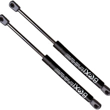 BOXI 2pcs Universal Lift Support For Camper Rear Glass Window Lift Supports Extended Length 12.99 IN, Compressed Length 8.42IN, Force 30 Lbs, 10mm(3/8"=.39") Ball Socket, SE130P30